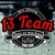 Логотип 13 team