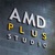 Логотип AMD plus
